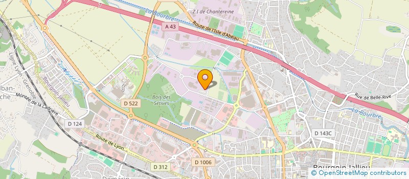 localisation de l'entreprise AFFILIA BOURGOIN à BOURGOIN-JALLIEU