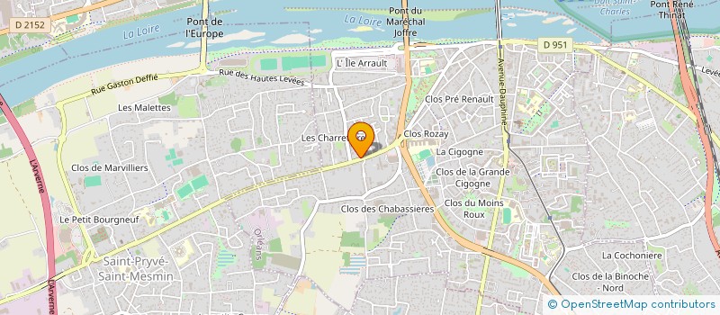localisation de l'entreprise AFFILIATION BLOIS à ORLEANS