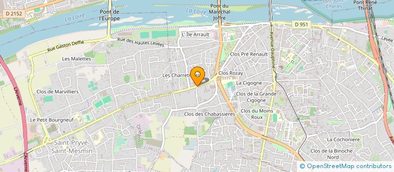 localisation de l'entreprise AFFILIATION GIEN à ORLEANS
