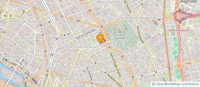 localisation de l'entreprise AFFIMEX  PARIS