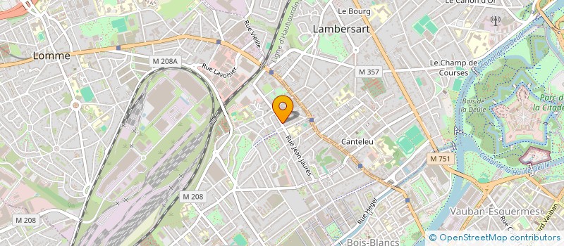 localisation de l'entreprise AFFINANCE LITTORAL à LILLE