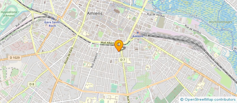 localisation de l'entreprise AFFINEL à AMIENS