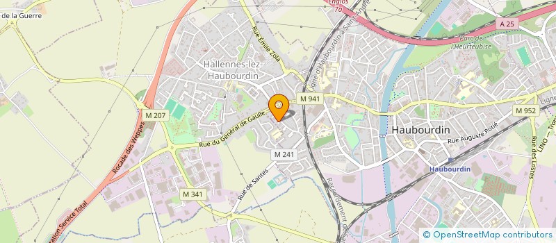 localisation de l'entreprise AFFINERIES VANHOVE ET FILS à SEQUEDIN