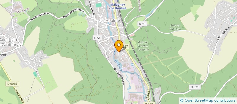 localisation de l'entreprise AFFINISEP à LE HOULME