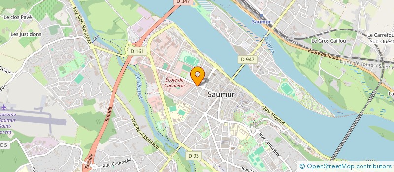 localisation de l'entreprise AFFINIT TIFS  SAUMUR