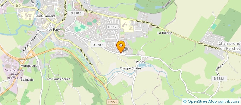 localisation de l'entreprise AFFINITE BIO à NOGENT-LE-ROTROU