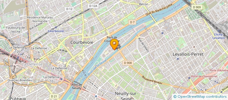 localisation de l'entreprise AFFINITE INTERNATIONALE  NEUILLY-SUR-SEINE