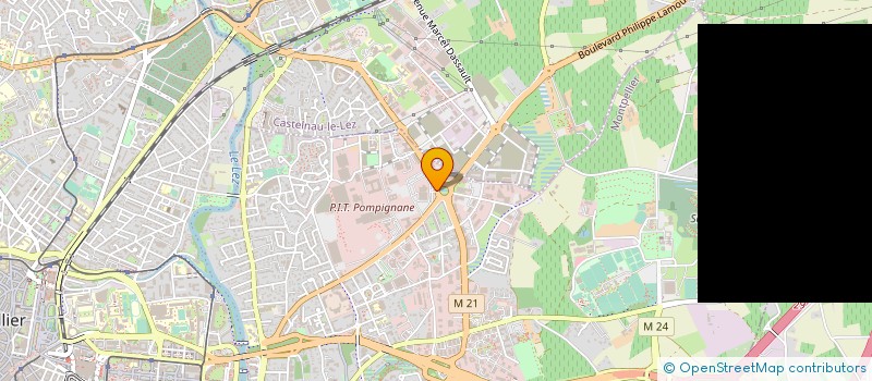 localisation de l'entreprise AFFINITIME à MONTPELLIER
