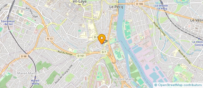 localisation de l'entreprise AFFINITUM CONSEIL  LE PECQ