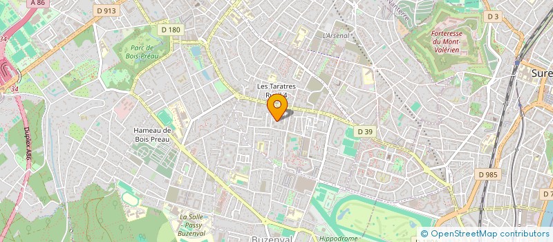 localisation de l'entreprise AFFINITY à RUEIL-MALMAISON