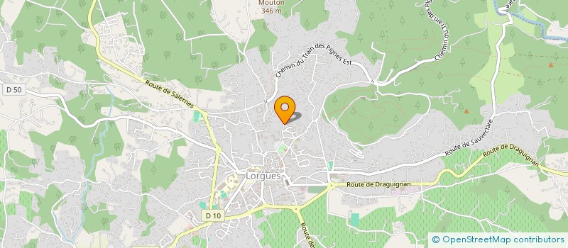 localisation de l'entreprise AFFINITY FOREVER  LORGUES