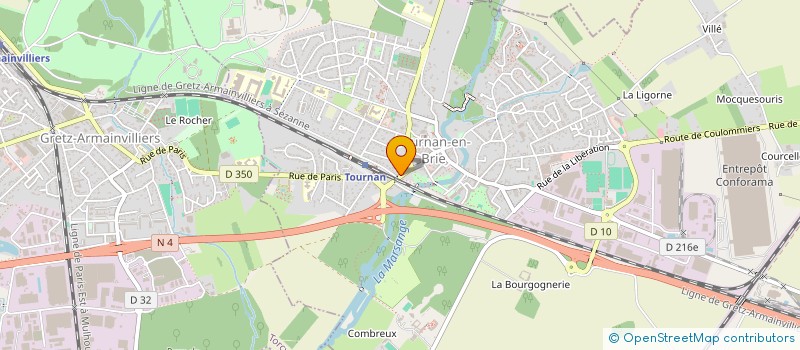 localisation de l'entreprise AFFINITY HOME ILE DE FRANCE EST à TOURNAN-EN-BRIE
