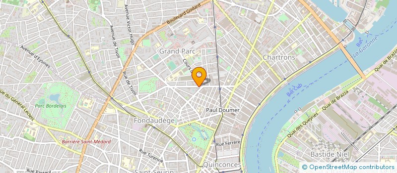 localisation de l'entreprise AFFIRMATIF EVENEMENT à BORDEAUX