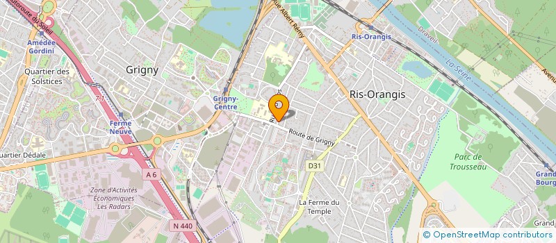 localisation de l'entreprise AFFITTO à RIS-ORANGIS