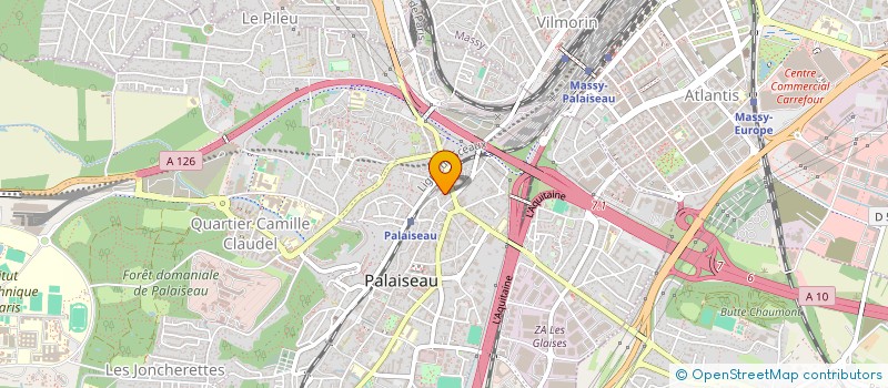 localisation de l'entreprise AFFIX GROUP à PALAISEAU