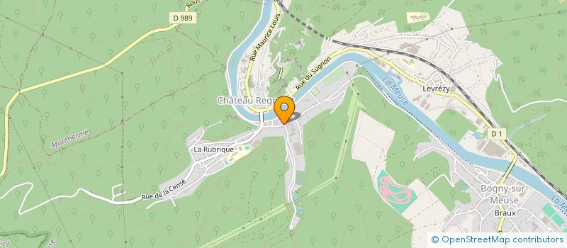 localisation de l'entreprise AFFIXA à BOGNY-SUR-MEUSE