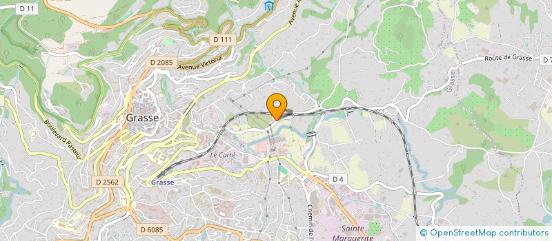 localisation de l'entreprise AFFLUENT  GRASSE