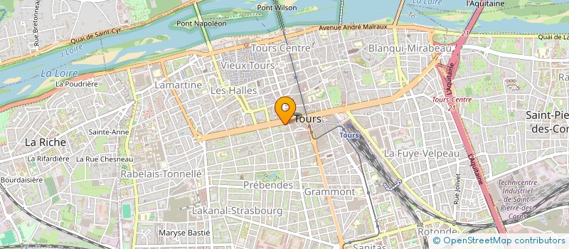 localisation de l'entreprise AFFLUX CONSEIL  TOURS