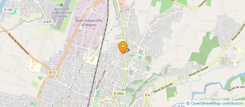 localisation de l'entreprise AFFMST à MONTELIMAR