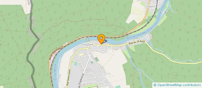 localisation de l'entreprise AFFOLKI à HAYBES