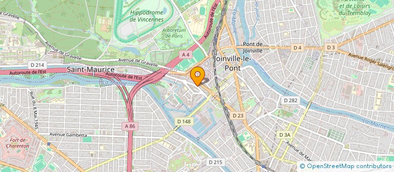 localisation de l'entreprise AFFORMAT à SAINT-MAURICE