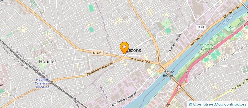 localisation de l'entreprise AFFOULKI à BEZONS