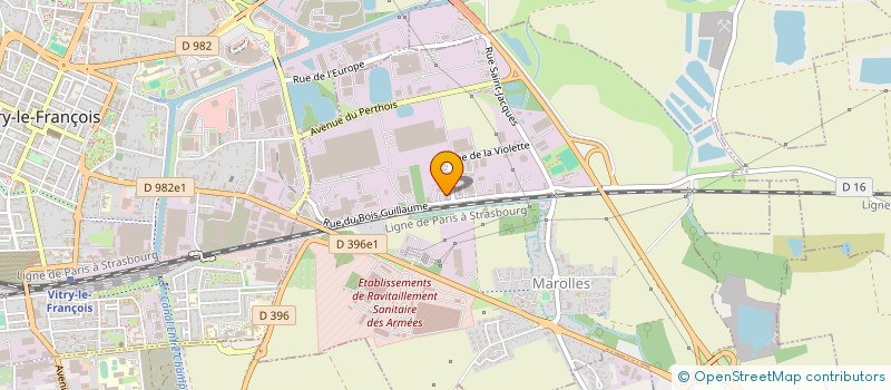 localisation de l'entreprise AFFRET ROUTIERS FRIGO INT ROLAND PIERRET à MAROLLES