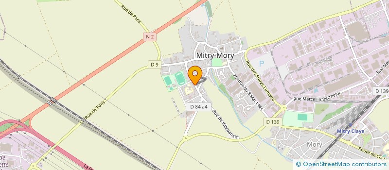 localisation de l'entreprise AFFRETEMENT FRANCE ACHEMINEMENT TRANSPORT à MITRY-MORY