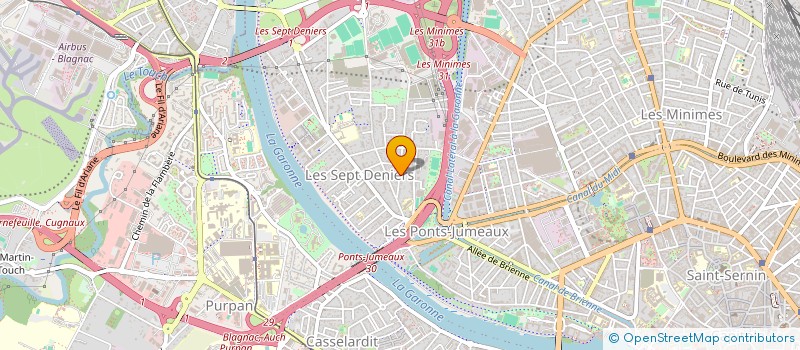 localisation de l'entreprise AFFRETEMENT TRANSPORTS ROUTIERS EXPRESS à TOULOUSE