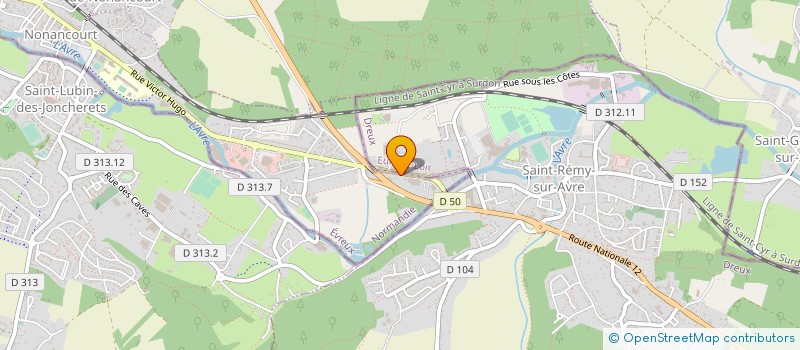 localisation de l'entreprise AFFUT'EUR 28 à NONANCOURT