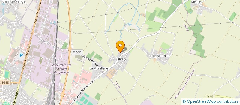 localisation de l'entreprise AFFUT'THOUARS  LOUZY