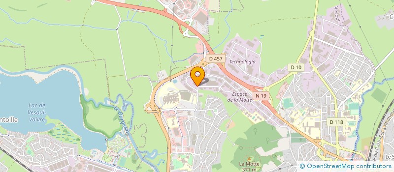 localisation de l'entreprise AFFUTAGE 70  VESOUL