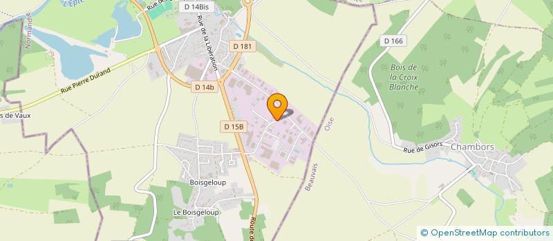 localisation de l'entreprise AFFUTAGE DU VEXIN à GISORS