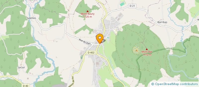 localisation de l'entreprise AFFUTAGE IMBERT ET ASSOCIES à ALLEGRE
