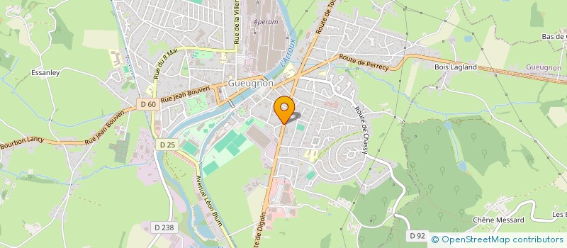 localisation de l'entreprise AFFUTE ETINCELLE  GUEUGNON