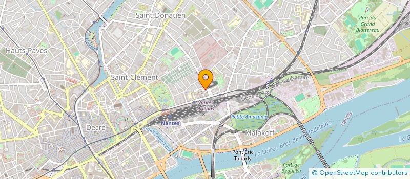 localisation de l'entreprise AFFYN à NANTES