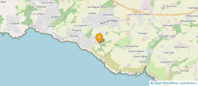 localisation de l'entreprise AFG  LOCMARIA-PLOUZANE