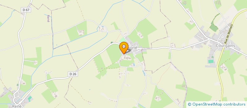 localisation de l'entreprise AFG  THOIGNE