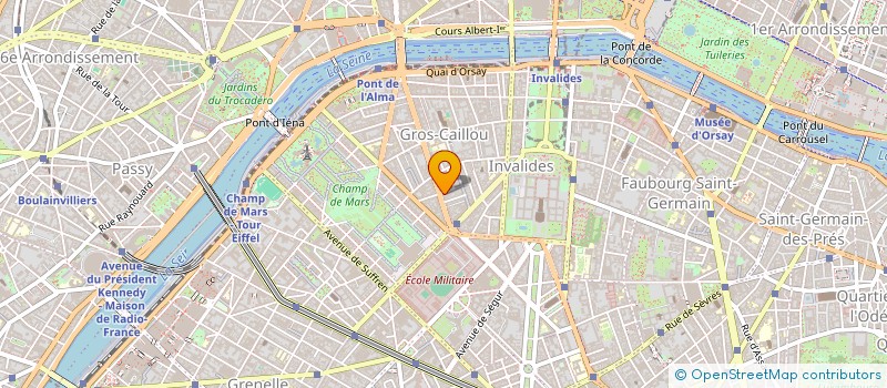 localisation de l'entreprise AFG  PARIS