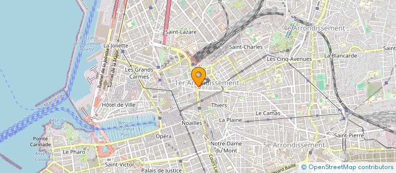 localisation de l'entreprise AFG à MARSEILLE