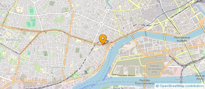 localisation de l'entreprise AFG ATLANTIQUE à NANTES