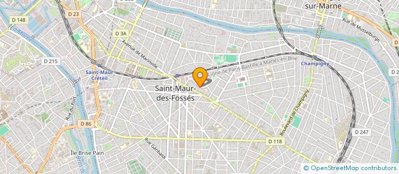 localisation de l'entreprise AFG & CO à SAINT-MAUR-DES-FOSSES