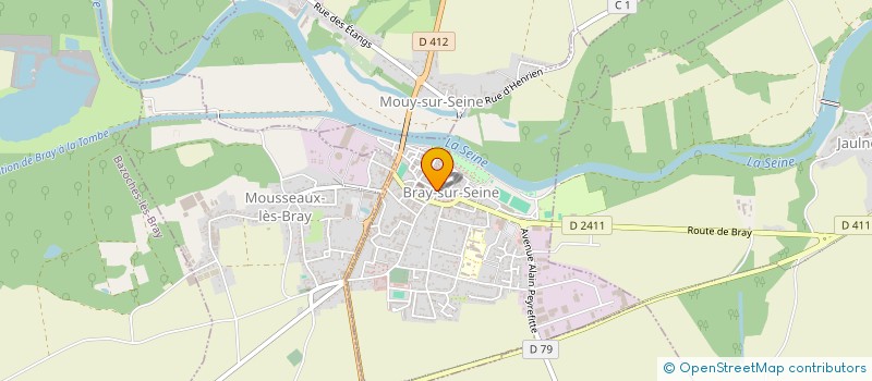 localisation de l'entreprise AFG COUVERTURE  BRAY-SUR-SEINE