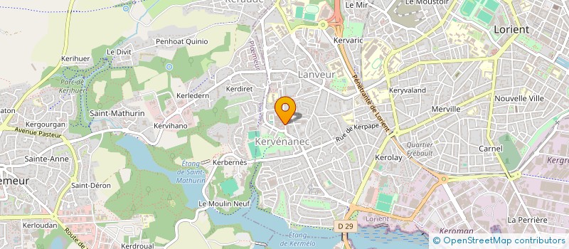 localisation de l'entreprise AFG MARKET  LORIENT