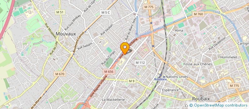 localisation de l'entreprise AFG RENOVATIONS  TOURCOING