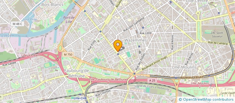 localisation de l'entreprise AFG SERVICES à LILLE