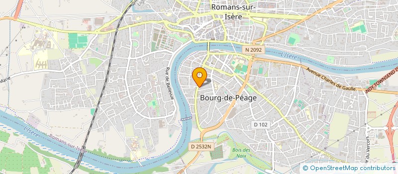 localisation de l'entreprise AFG SOLUTIONS ENERGIES à BOURG-DE-PEAGE