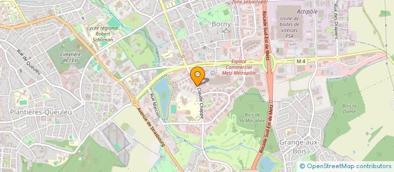 localisation de l'entreprise AFGB IMMO  METZ