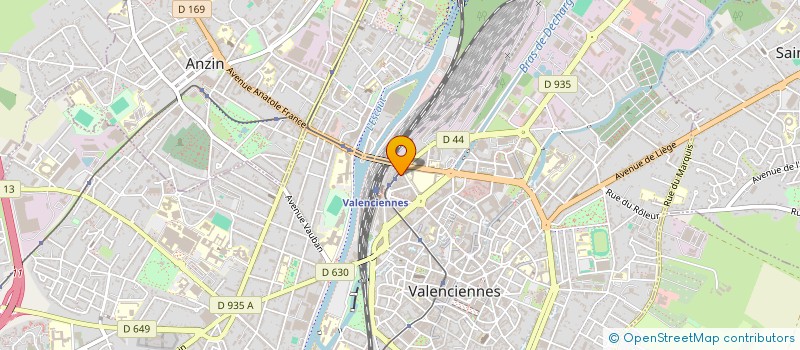 localisation de l'entreprise AFGHAN à VALENCIENNES