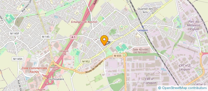 localisation de l'entreprise AFGP RICHTER à LESQUIN